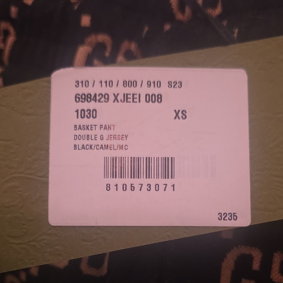 Gucci GG Monogram Black and Tan Men's Shorts - Picture 7 of 7